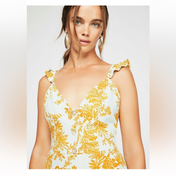 Free People Be the One wide leg jumpsuit 6 new without tags - Picture 2 of 6